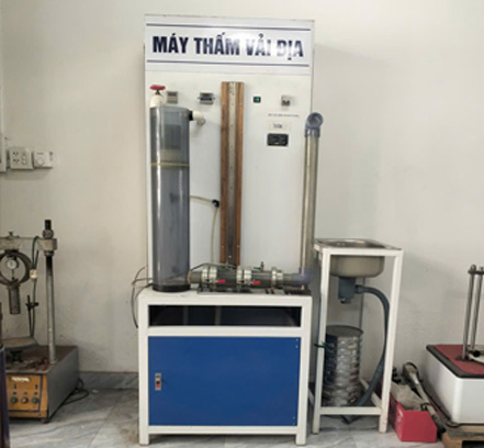 Máy Thử thấm vải địa