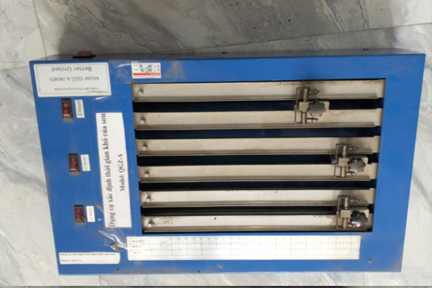 Dụng cụ đo thời gian khô của sơn