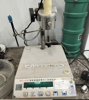 Thiết bị độ kim lún nhựa đường